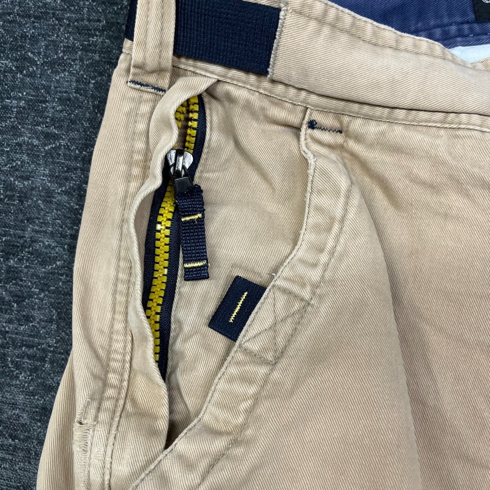Vintage Club R Jeans USA Cargo Shorts Men's Tan Beige Belted Utility Y2K - 36 - Picture 5 of 16